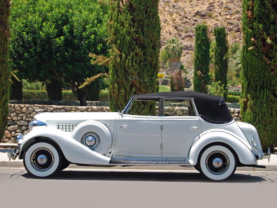  Auburn 851 Custom Dual Ratio Phaeton 1935 года  (фото 7 из 9)